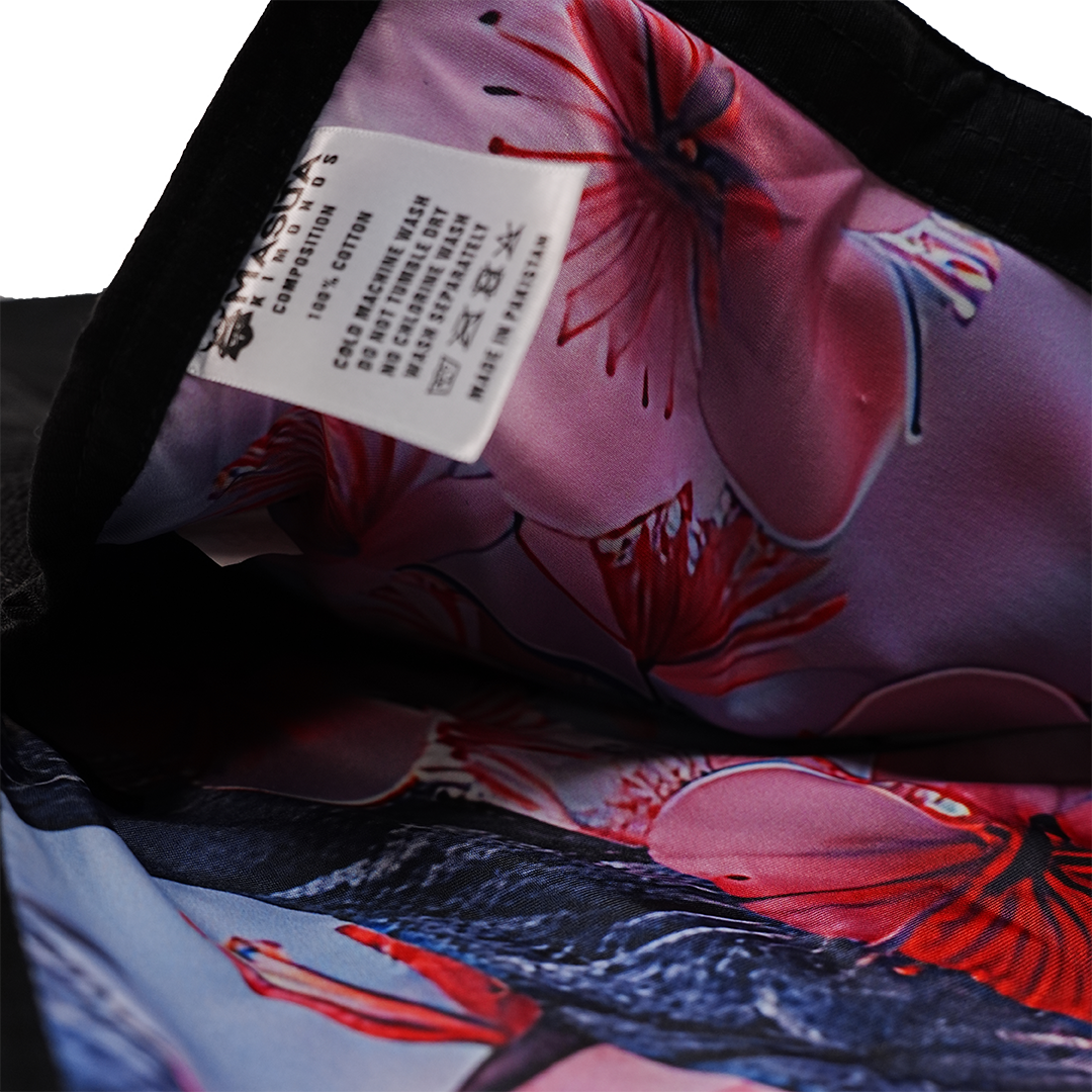 Ghost Sakura - Black/Rose