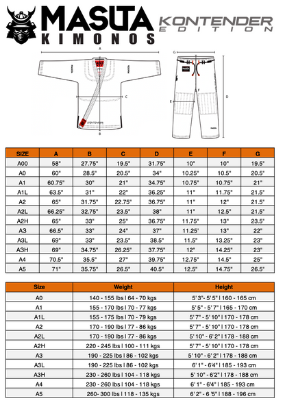 Kontender Edition Gi (Adult/Black)